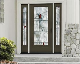 Painted Entry Door